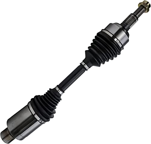 Image of Detroit Axle - 2.4L Front CV Axle Shafts for 2010-2017 Chevrolet Equinox GMC Terrain 2011 2012 2013 2014 2015, 2 CV Axle Shafts Assembly Replacement