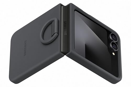 Samsung Silicone Case EF-PF741 für das Galaxy Z Flip7 FE | Z Flip6, Smartphone Cover, Handy-Hülle inklusive Ringhalter, Silikon… – Ansicht 2