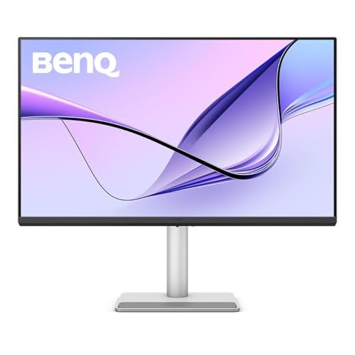 Image of BenQ MA320U 32 inch 4K IPS HDR Monitors, Pack of 2, with Heavy-Duty Dual Desk Mount Stand, USB-C 90W, Mac Color Match, USB Hub, 99% sRGB, 97% DCI-P3, for MacBook Pro /Air & PC