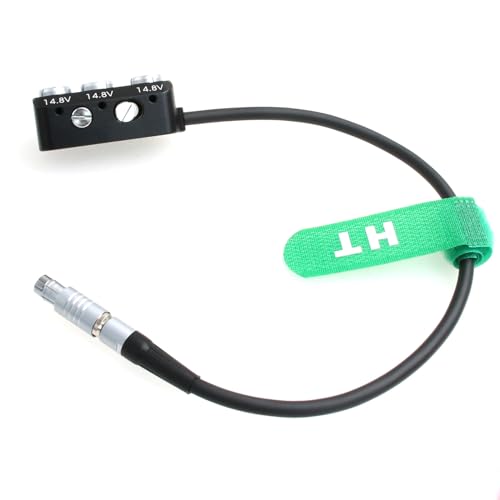 Power RS Splitter Box de 12/24V triple con conectores Fischer para cámara de cine 7