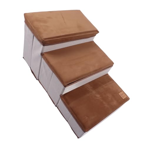 Escaliers pour chiens pliables pour préserver les articulations du lit