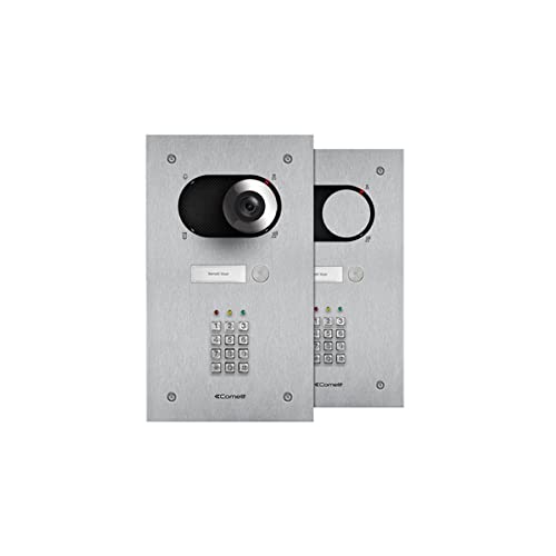 Façade interrupteur 1 bouton tactile avec clavier électronique IX0101KP pour contrôle d'accès sécurisé