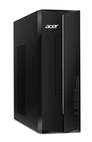 Image of Acer Aspire XC-1780-UA93 Desktop | Intel Core i7-14700 20-Core Processor (Up to 5.4GHz) | 16GB 3200MHz DDR4 RAM | 512GB PCIe Gen 4 SSD | SD Card Reader | Intel Wi-Fi 6E AX211 | Windows 11 Professional