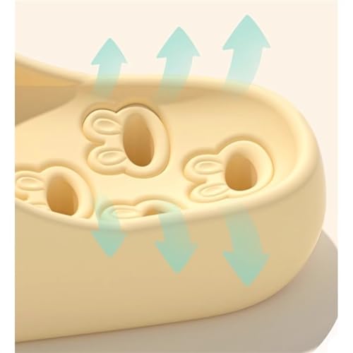 GRFIT Lovely Bathroom Slippers Thick Sole Padded Slippers for Women, Shower Sandals with Drainage Holes Shower Sandals3