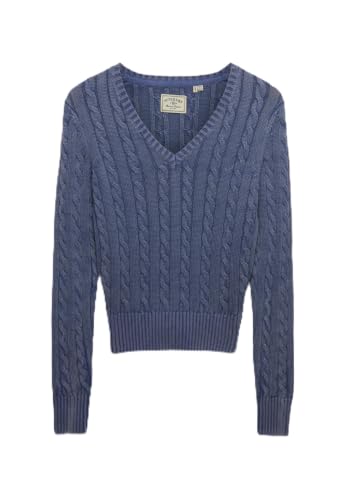 Pull à col en V femme Superdry - vue 2