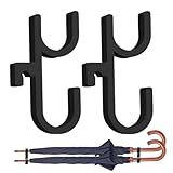 Auto Regenschirm Halter | 2Stk Regenschirmhalter Autos Kofferraum | Car Umbrella Hook Holder Ohne Bohrer | Multifunktionaler Aufbewahrung und Organisation Hangers Auto Zubehör für LKW, SUVs & PKW