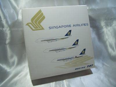 1/400  シンガポール航空　ボーイング　Ｂ７４７－２００　９Ｖ－ＳＱＳ ☆Singapore Airlines シンガポール☆747-400 B747☆1000th