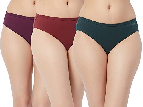 Image of Fruit of the Loom Women's Bikini(Colors and Prints May Vary) (Pack of 3)
