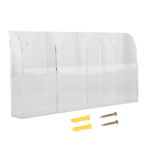 FTVOGUE - Funda para mando a distancia, soporte de pared de acrílico...
