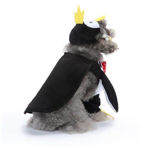 Disfraz para perro capa pingüino talla L miniatura 6