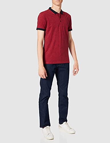 ESPRIT 061EE2K318 Polo, 642/Coral Red 3, S Uomo