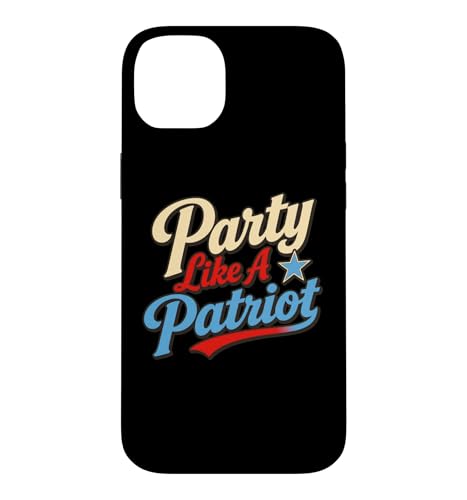 Party Like A Patriot Fourth of July ���[���A �X�}�z�P�[�X iPhone 14 Plus �p