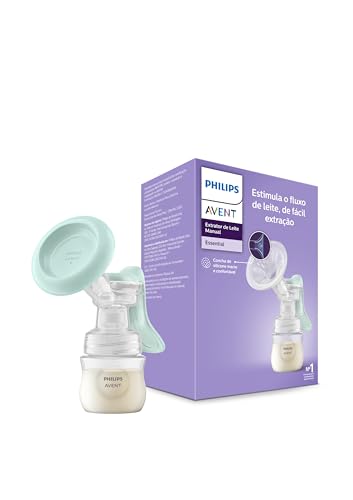 Philips Avent Extrator de Leite Manual Essential SCF417/11 Verde | Portátil e Ergonômico