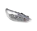 tagfahrlicht ford focus mk1  EDA PREMIUM auto Scheinwerfer, Frontscheinwerfer Rechts F1EB13W029CC passend für FORD FOCUS 2014-2018 EU, mit Stellmotor für LWR, silber, H1/H7, mit Tagfahrlicht (LED)