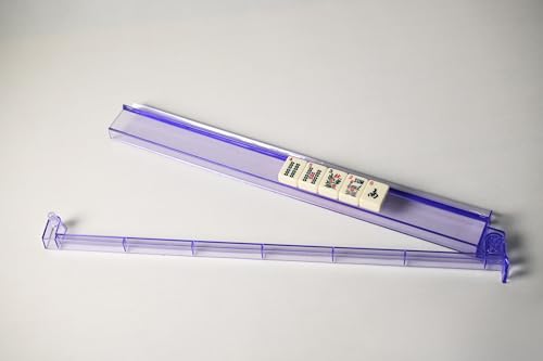 Soportes para fichas de Mahjong de acrílico morado miniatura 2