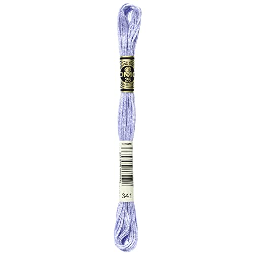 Image of DMC 6-Strand Embroidery Cotton Floss, Light Blue Violet