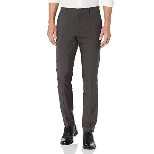 Perry Ellis Cartera de hombre muy delgado sólido Tech Pant