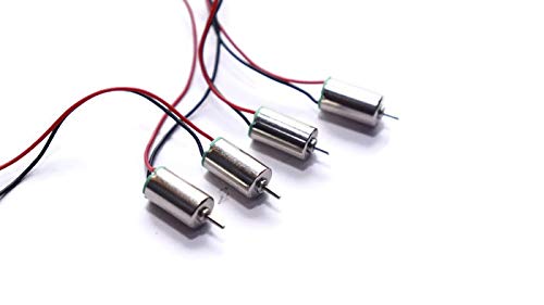 Electronic Spices PACK OF 4 Coreless Magnetic Mini HM Motor for Robotic Helicopter 1