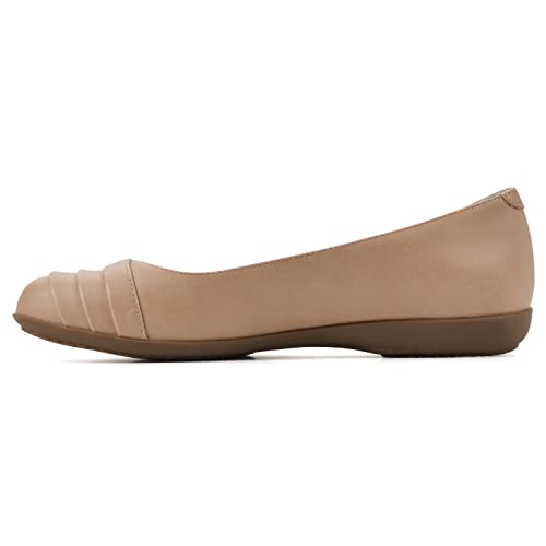 Image of Cliffs by White Mountain Women's Clara Cushioned Ballet Flat