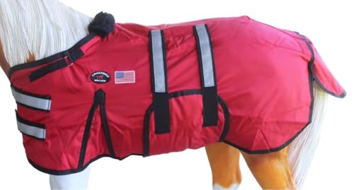 Image of 1680D Miniature Weanling Donkey Pony Horse Foal Winter Blanket 519TS01