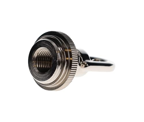Image of B&P Lamp Cast Nickel Screw Collar Ceiling Light Canopy Plate Kit