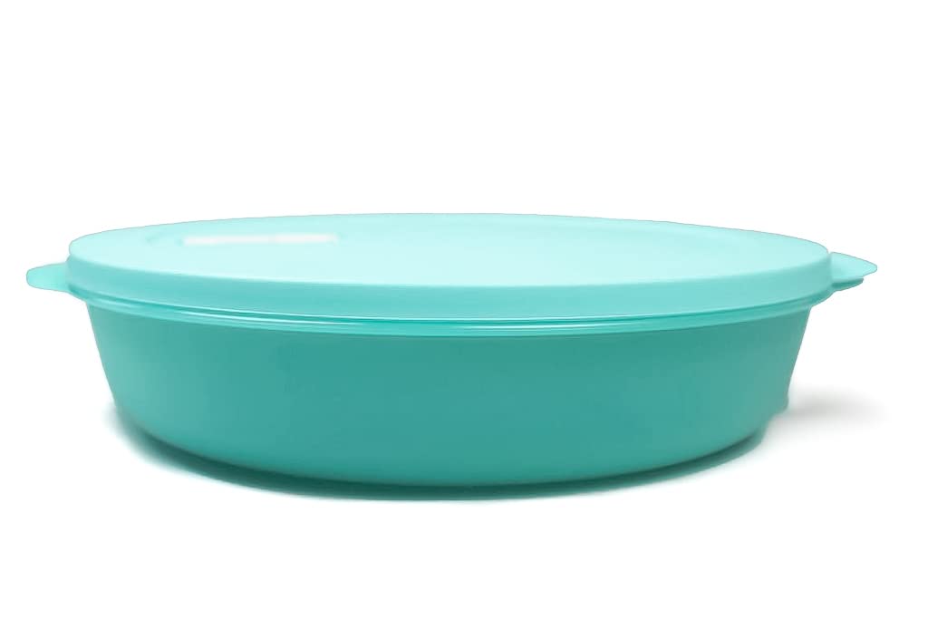 Tupperware CrystalWave Mikrowelle 1,9 L helltürkis/weiß