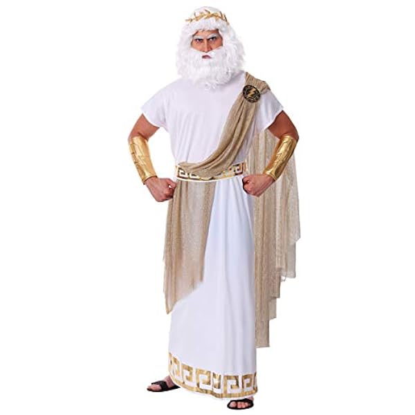 FunPop Men's Plus Size Zeus Fancy Dress Costume