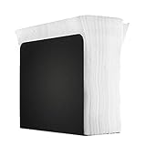 Napkin Holder - Black Metal Napkin Holders For Tables - Paper Napkins Holder - Rustic Kitchen Napkin Holder - Kitchen Accessories - Restaurant and Bar Decor
