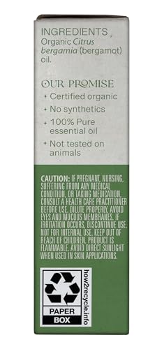 Aceite Esencial Orgánico de Bergamota Aura Cacia 0.25 Fl Oz miniatura 4