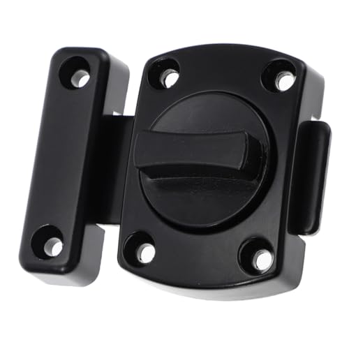 SEWACC 錆びにくい塗装仕上げ転式ボルトラッチドアロック 扉用片手操作簡単 室内外ゲート用 防犯補助具 家 オフィス 商業施設対応