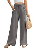 Pantalon Comfort Femme : Fabriqué en 100 % coton, spécialement lavé pour présenter une texture plissée naturelle, il offre à la fois un toucher doux et une respirabilité et une absorption de l'humidité exceptionnelles, faisant de ce pantalon pour femmes un choix idéal pour l'été, le printemps et l'automne.