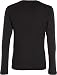 Tommy Hilfiger Original Rib Camisa, Negro (Tommy Black 078), Medium para Hombre