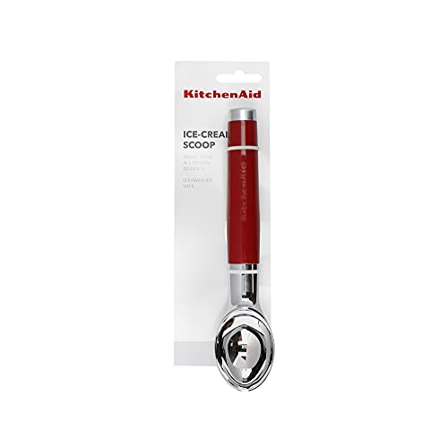 KitchenAid Stainless Steel Ice Cream Scoop – Empire Red - Image 5