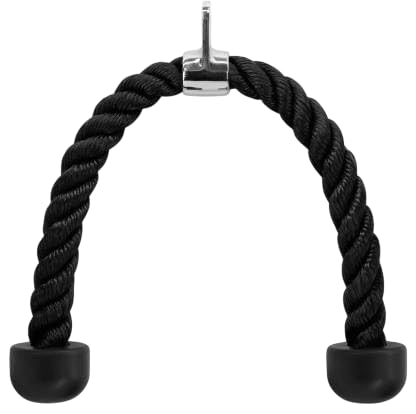 ABSSports Biceps Triceps Rope Triceps Bar for Fitness Workouts, Triceps Bar (Black)-image-3