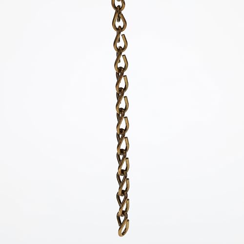 Image of B&P Lamp #16 Brass Double Jack Chain, Foot