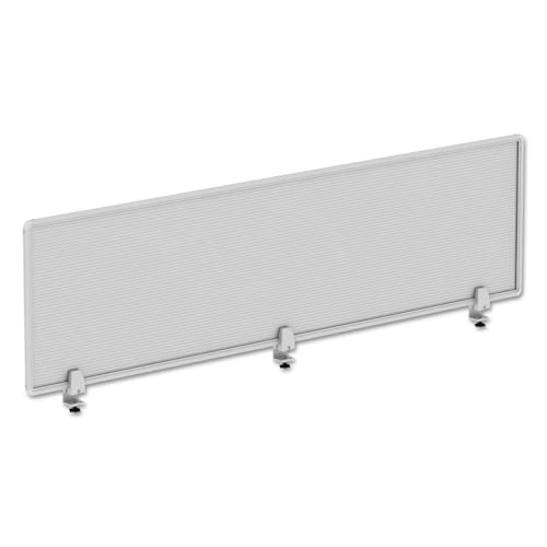 ALERA PP6518 Polycarbonate Privacy Panel, 65w x 18h, Silver