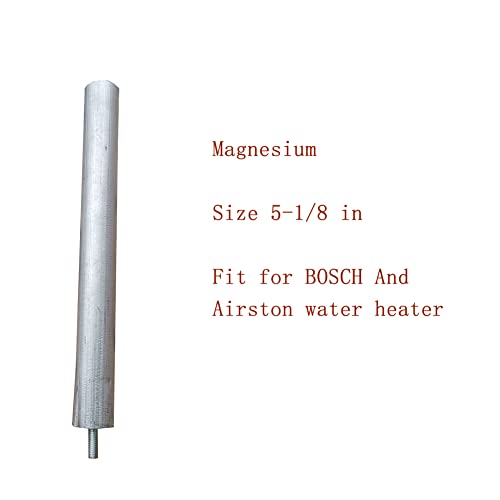 Eleventree 2Pack Anode Rod For Rv Water Heater, Apply To Airston And Bosch 3000T Es2.4 Es4 Water Heaters Anode Rods Replacement Part 7738007315 - Size 5⅛ In - Magnesium With 1 Year Warranty… #TOP1
