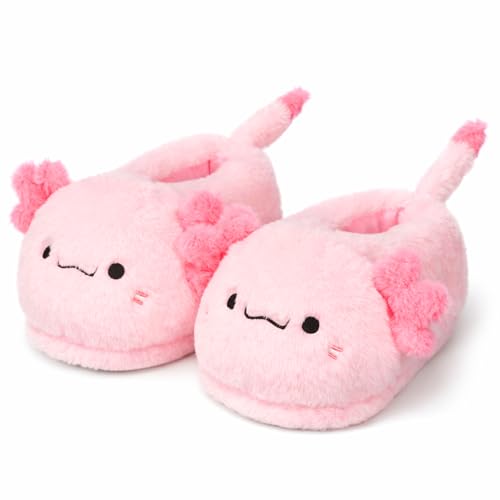 Image of Women Animal Slippers Cute Plush House Shoes Warm Novelty Cartoon | Slippers Gifts for Birthday Christmas