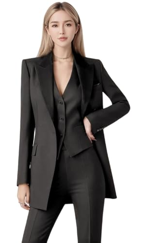 Effortlessly Chic Women's Black Suit for Every Occasion
