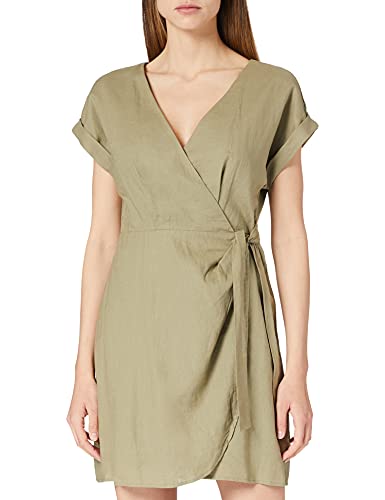 Pepe Jeans Vestido, Verde (Thyme 732), Large para Mujer
