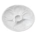 HIC Harold Import Co. NT301 HIC Porcelain Oyster Plate, 9-inch