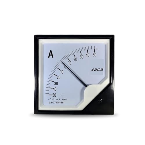 Ampèremètre de précision 42C3 800A DC 75mV pour tableau de distribution robuste