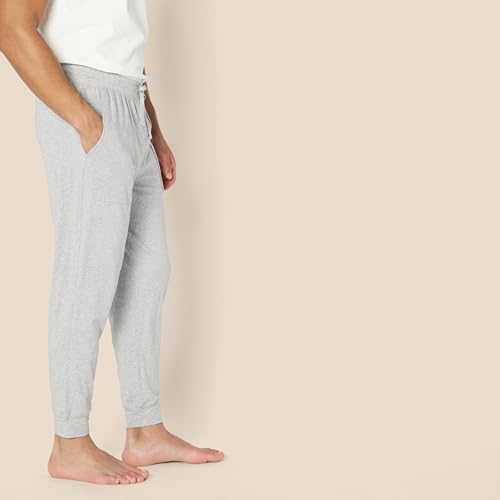 Image of Amazon Essentials Women's Soft Lightweight Knit Cotton Blend Jogger Pajama Pants