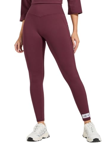 STYLI Women 7008741606 Gymspire Edition- Side Text V-Stitch ...