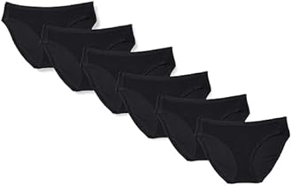 Amazon Essentials Women's Cotton Bikini Brief Underwear (Available in Plus Size)