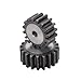 LYMFE Industrial helical Gear 1pcs 5 Mod Spur Gear 10/11/12/13/14/15 Teeth Thickness 40mm 5M Carbon Steel Transmission Pinion Gear (Size : 14 Teeth)
