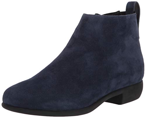 Aerosoles Women's Spencer Ankle Boot, Navy Suede, 6.5