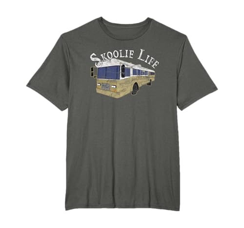 Skoolie Life Bus Conversion T-Shirt