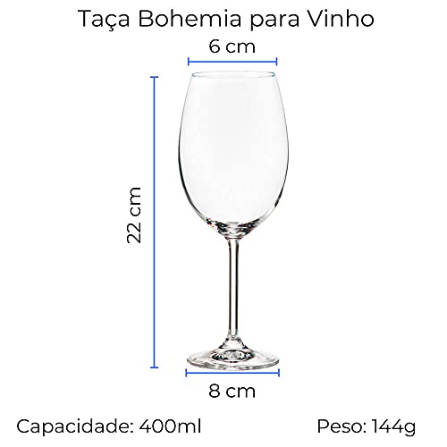 Maleta Boccati em Courino com Taças para Vinho