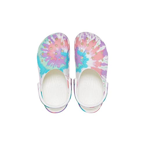 Image of Crocs unisex-adult Classic Tie Dye Graphic Clog